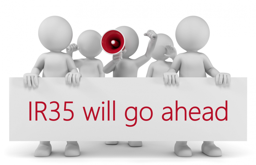 IR35 going ahead next April 2021 despite concerns